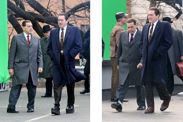 رابرت دنیرو و آل پاچینو در ایرلندی