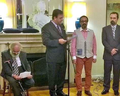 حمیدرضا شعیری نشان شوالیه فرانسوی ها را در تهران گرفت / تبریک اکادمی هنر به این استاد ارزشمند